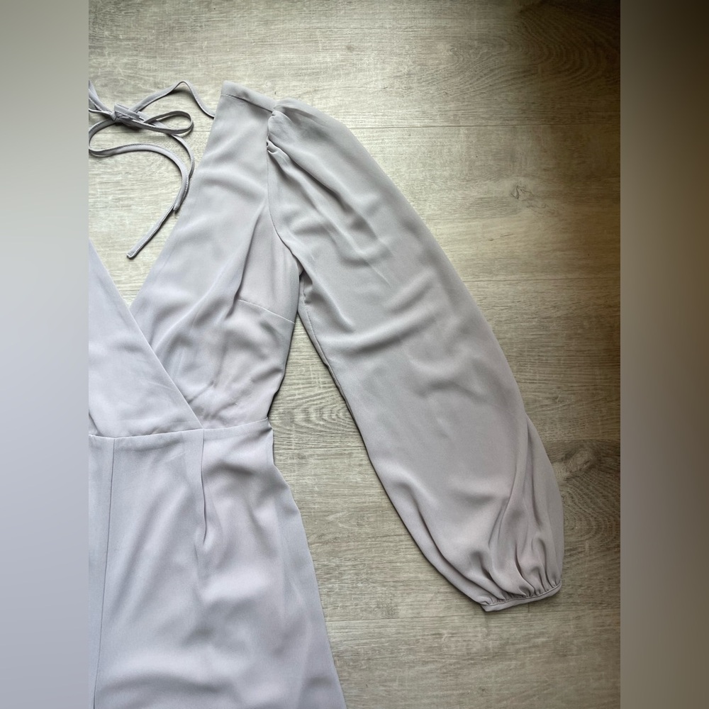 Lulus Absolutely Elegant Backless Long Sleeves Gr… - image 6